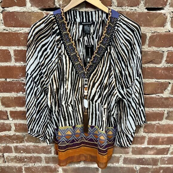 Ashley Stewart Tops - Ashley Stewart NWT Plus Size Womens Animal Print 14/16